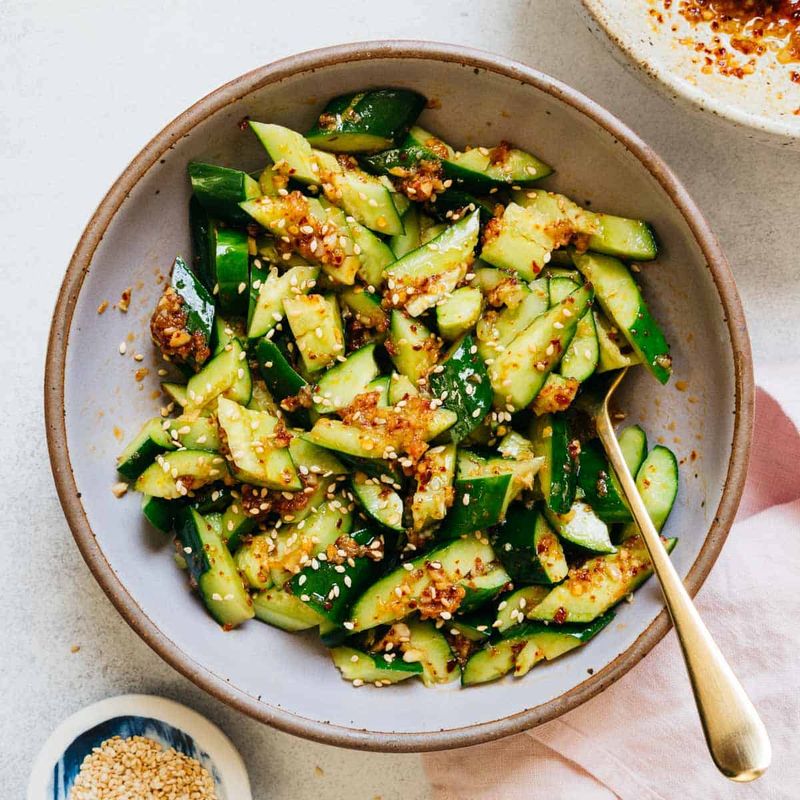 Chinese Smashed Cucumber Salad