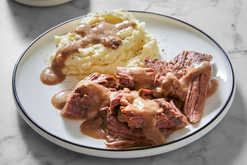 Canned Roast Beef with Gravy