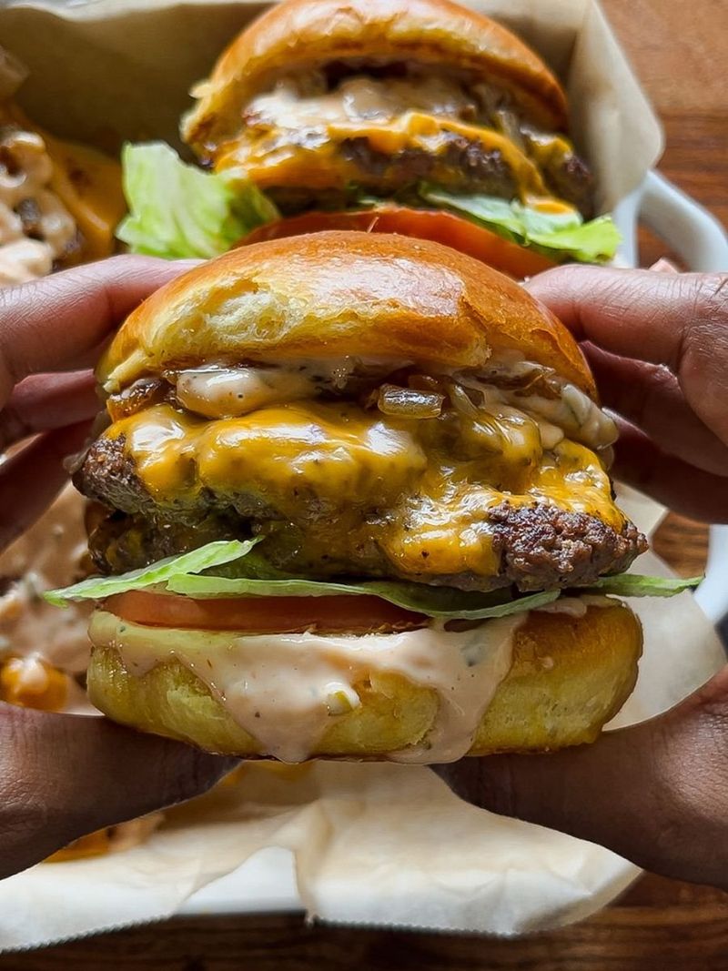 Animal Style Burger
