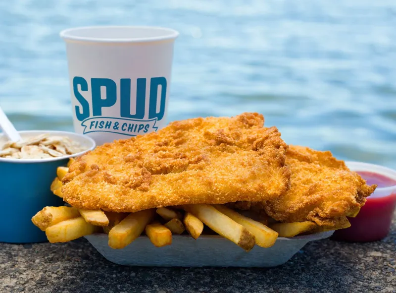 Spud Fish & Chips (Seattle area, Washington)