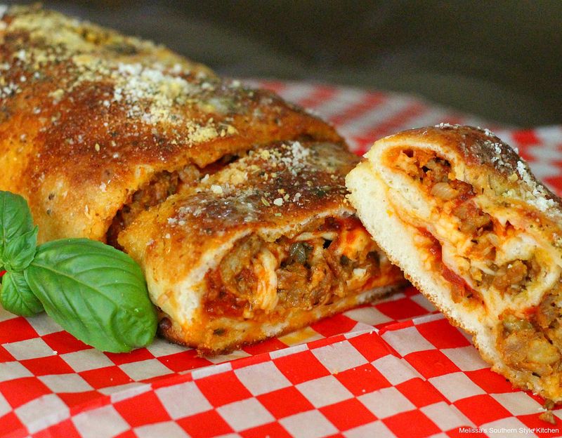 Sausage And Pepper Stromboli
