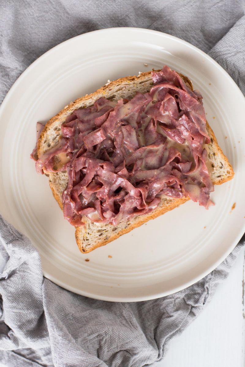 Creamed Chipped Beef on Toast