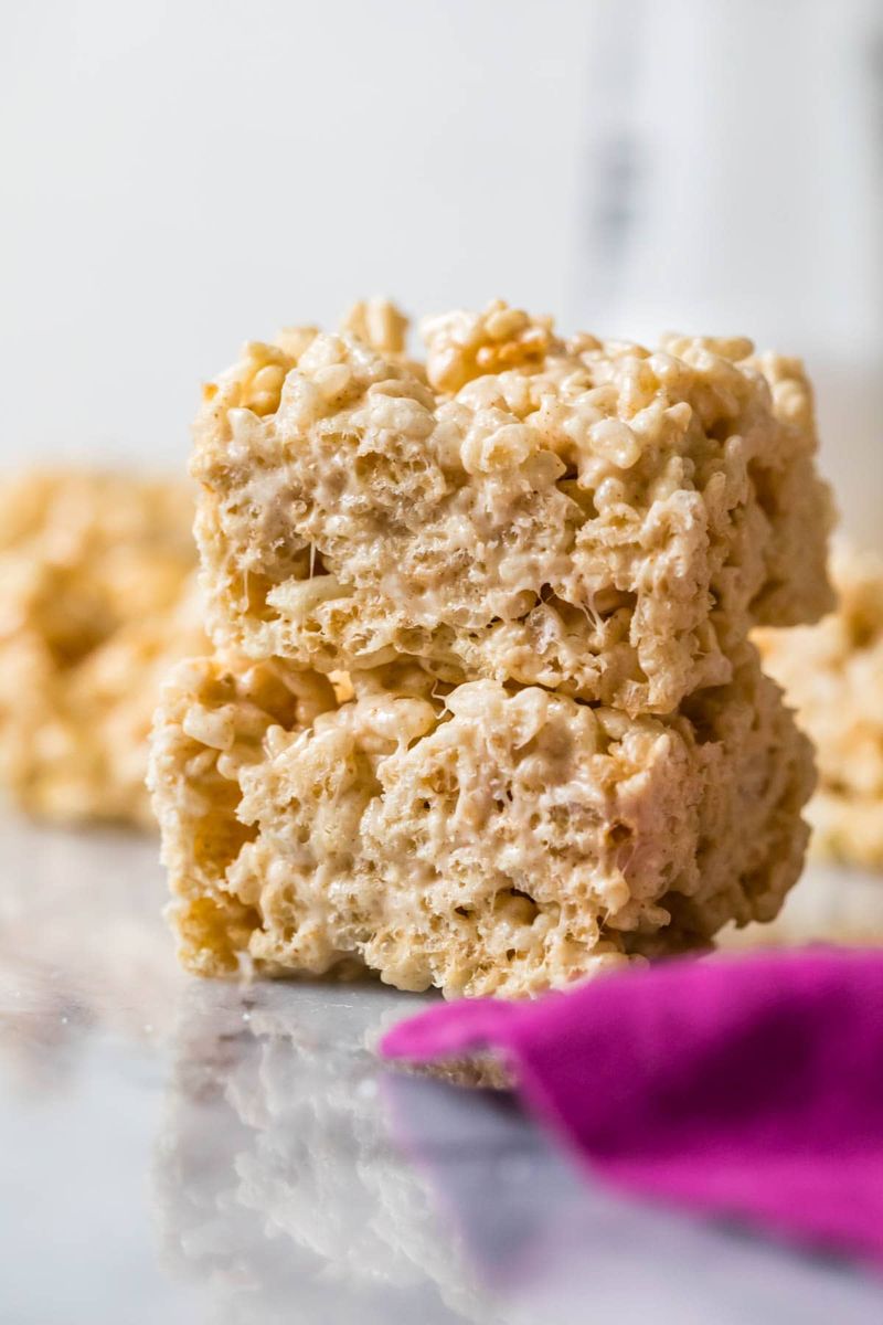 Brown Butter Rice Krispie Treats