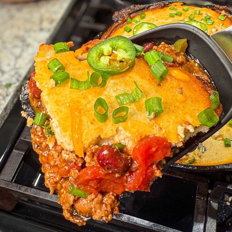 Cornbread With Chili