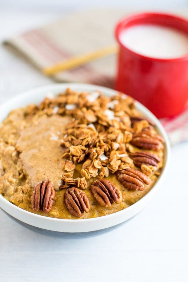 Pumpkin Spice Protein Oats