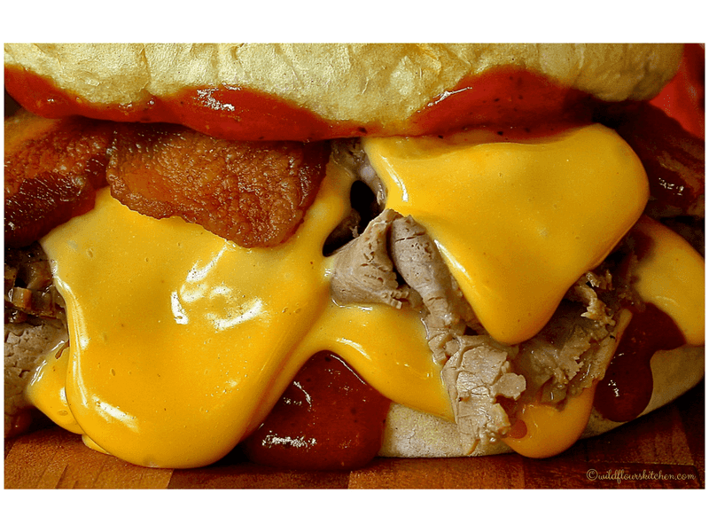 Toasted Buns And Melted Cheese