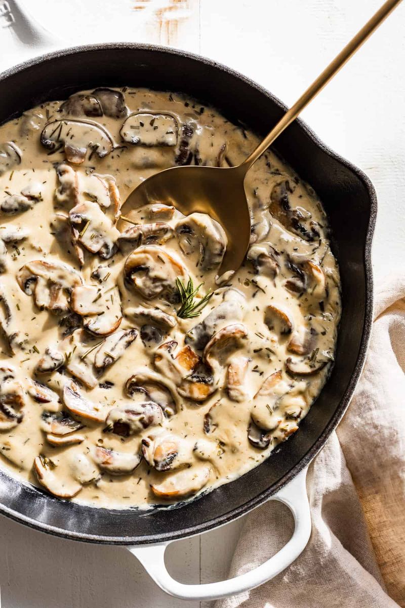 Mushroom Cream Sauce