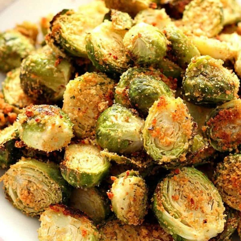 Roasted Brussels sprouts
