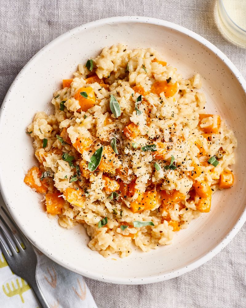 Butternut Squash and Sage Risotto