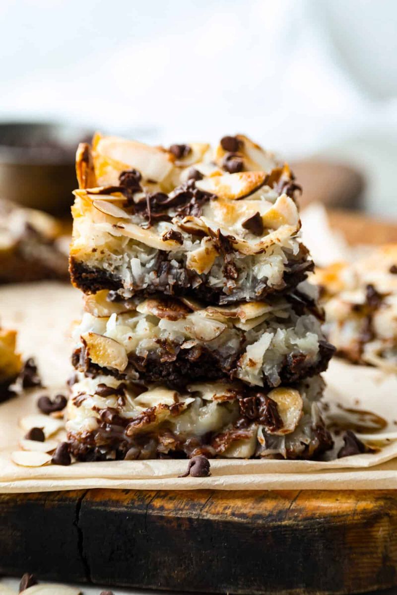 Almond Joy Magic Bars