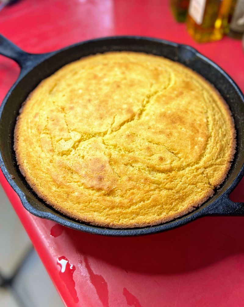Cast-Iron Cornbread