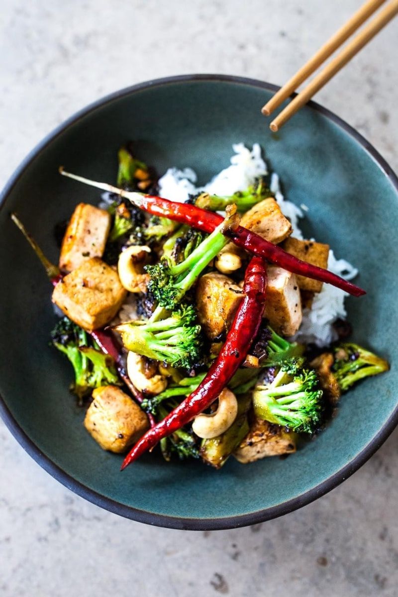 Veggie Stir-Fry with Tofu or Shrimp