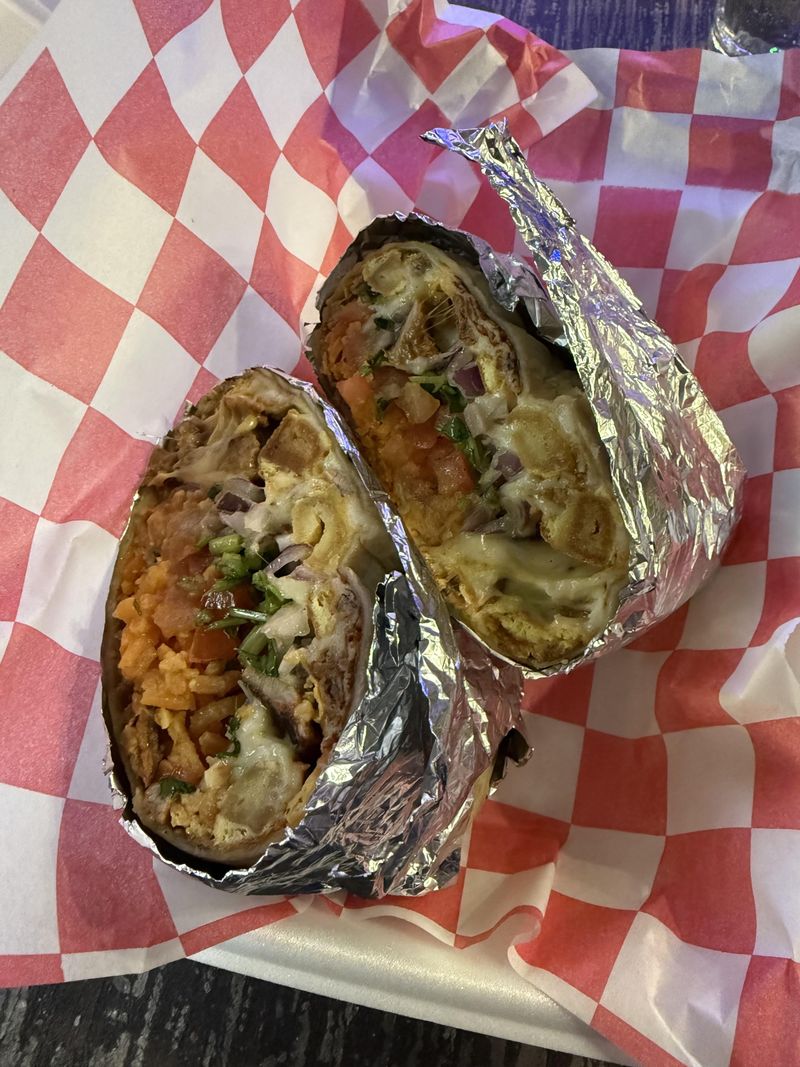 Ohio: Goetta Breakfast Burrito at Hang Over Easy