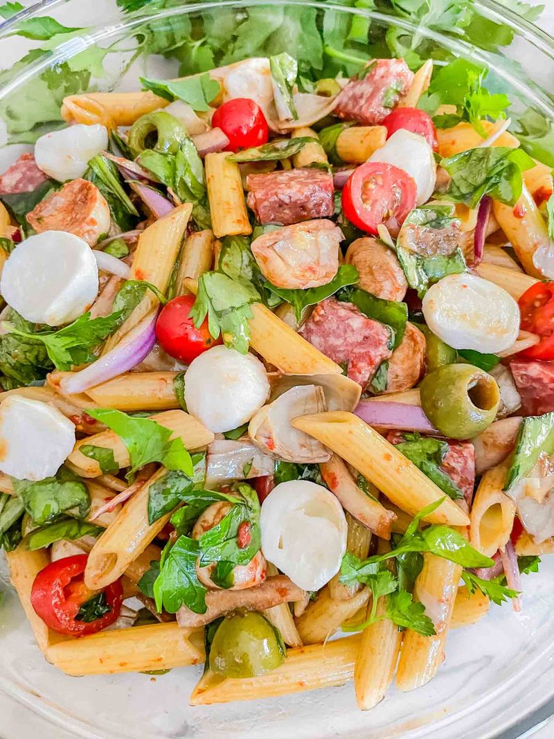 Zesty Antipasto Penne
