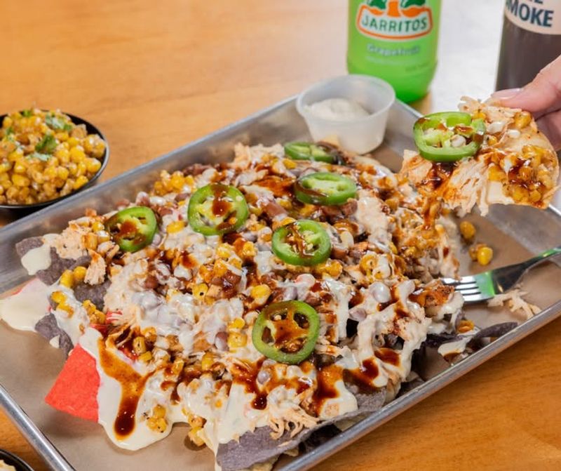 Iowa - Taco Beef and Sweet Corn Nachos