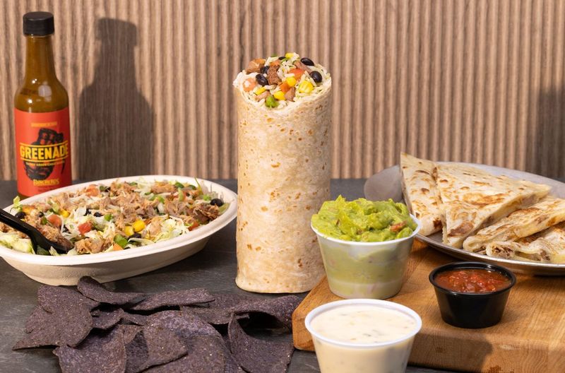 Pancheros Chicken Burrito