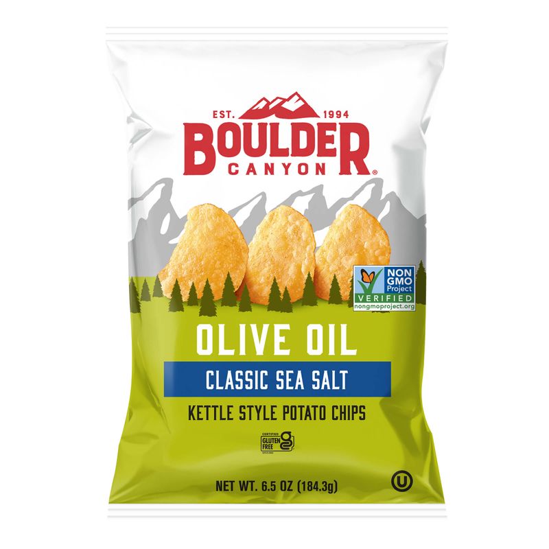 Kettle-Cooked Potato Chips with Sea Salt