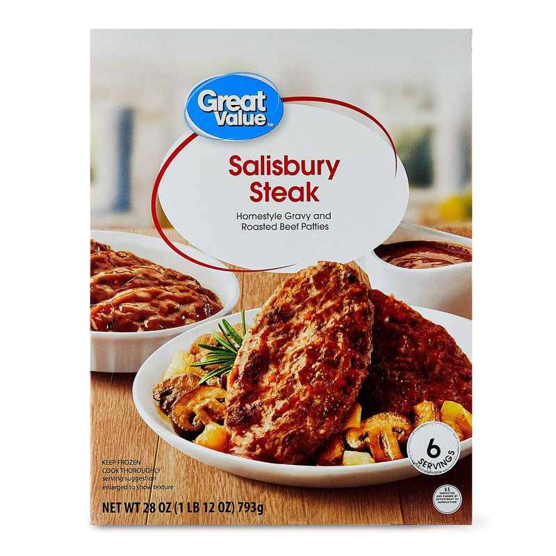 Great Value Salisbury Steak Meal (Walmart)