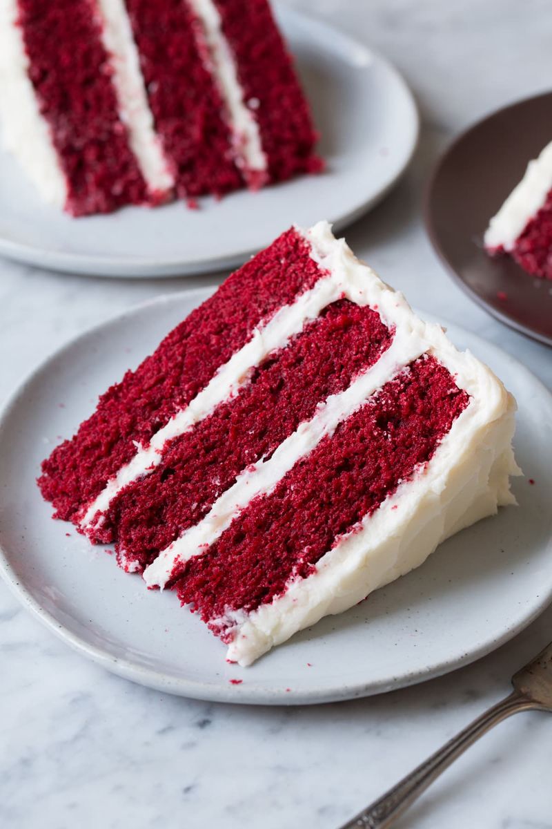Red Velvet Cake with Cream Cheese Frosting