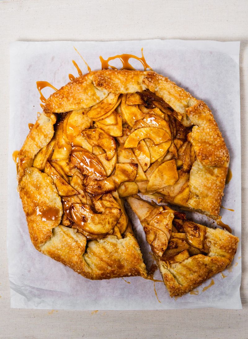 Caramel Apple Galette