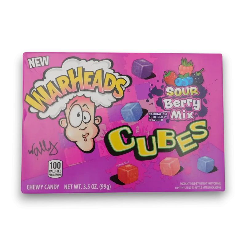 Warheads Sour Gummy Cubes