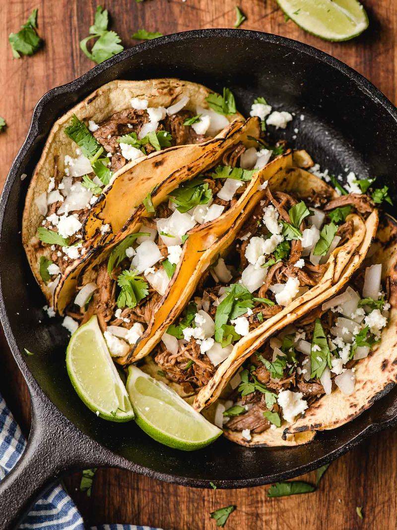 Beef Barbacoa Tacos