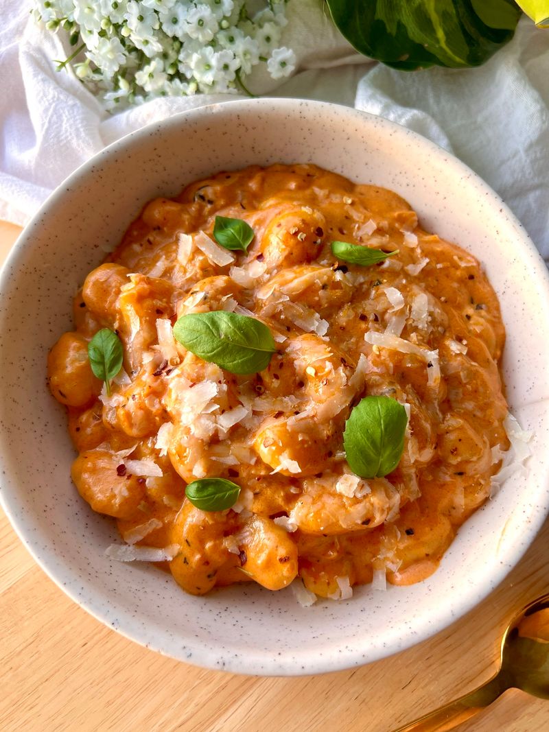 Gnocchi with Vodka Sauce