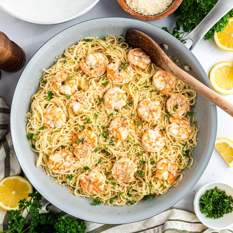 Shrimp Scampi Pasta