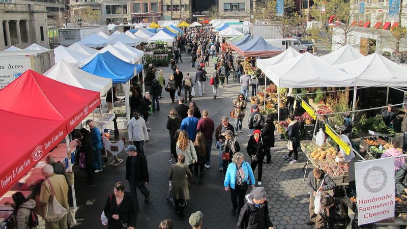 Union Square Greenmarket Snacking