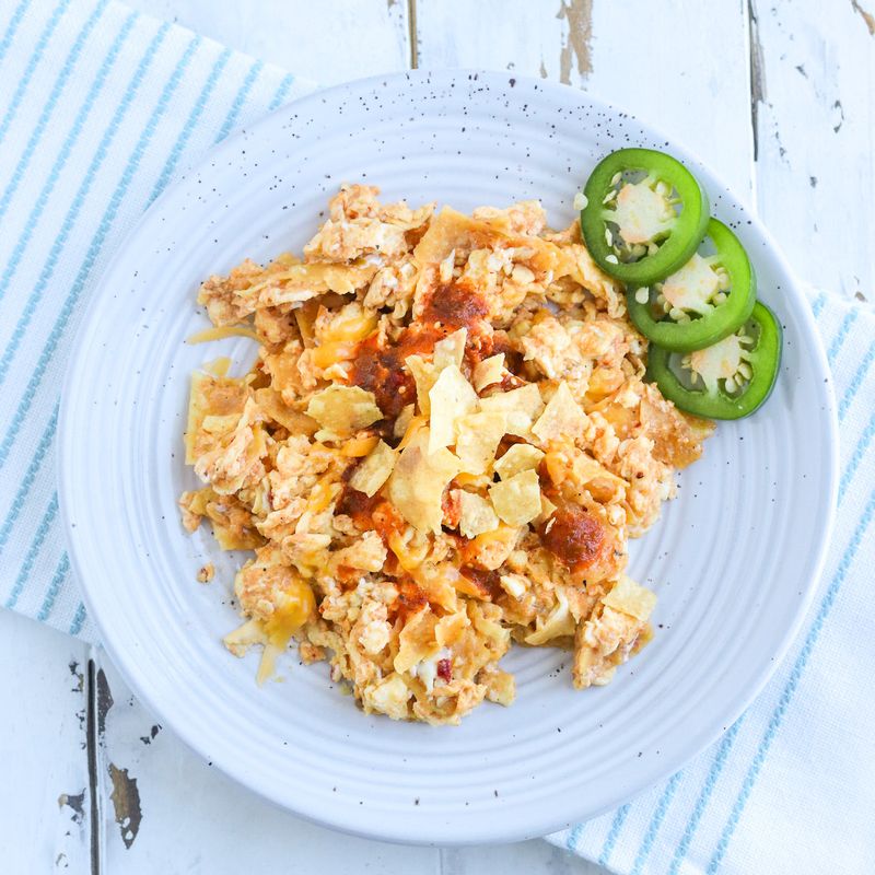 Tortilla Chip Scramble