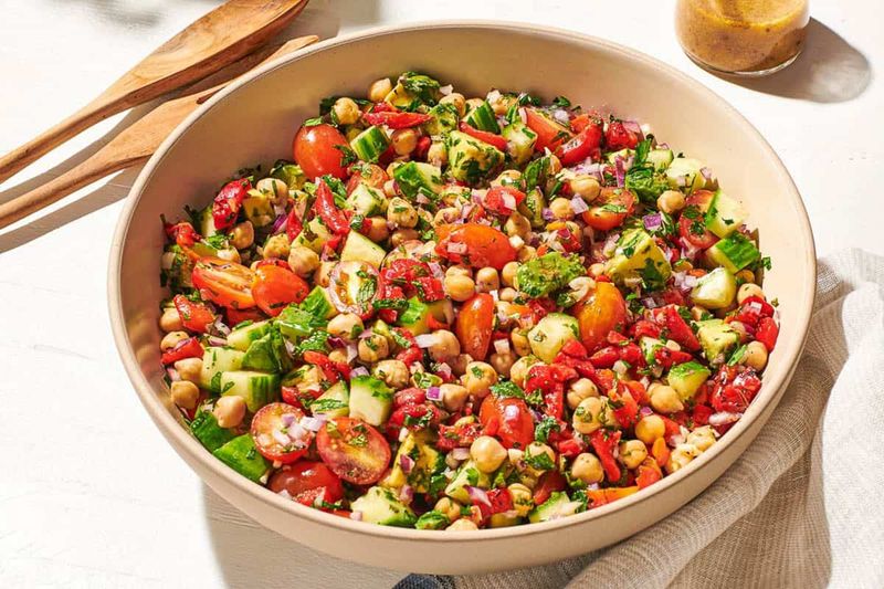 Mediterranean Chickpea Salad