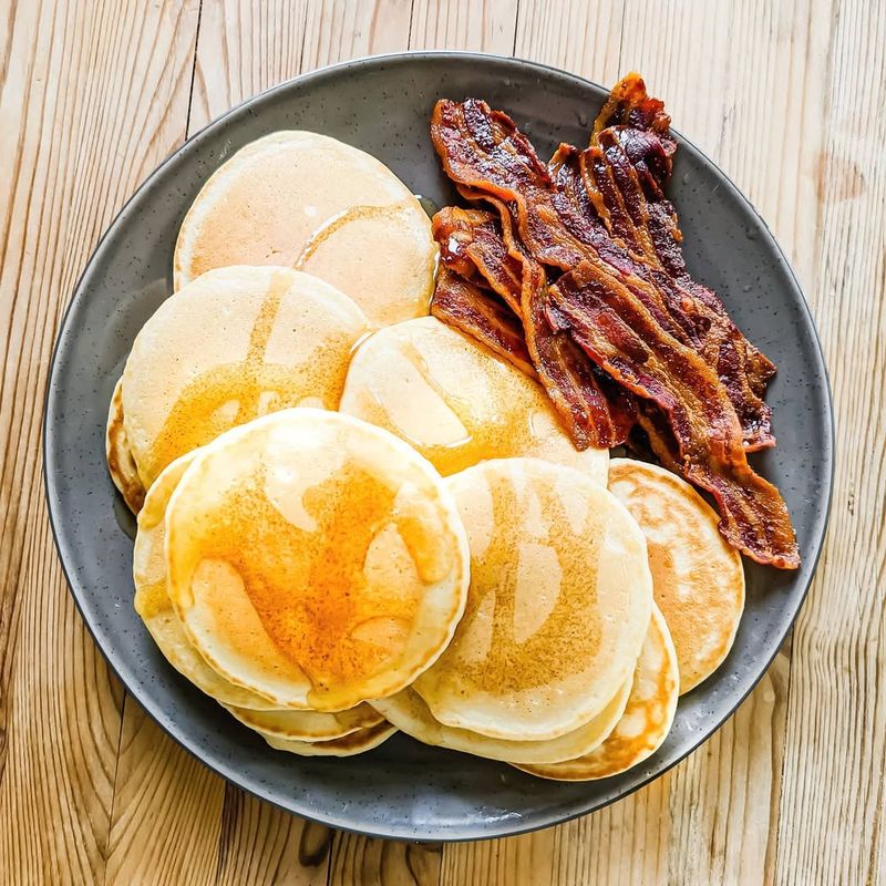 Pancakes with Bacon on the Side