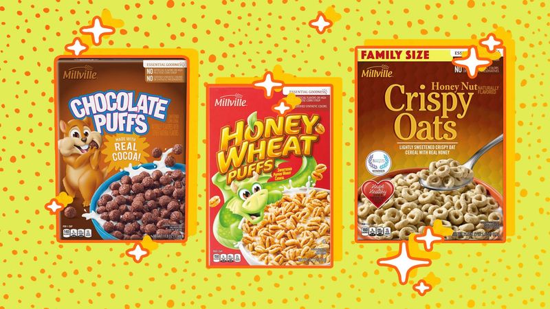 Store brand protein cereal