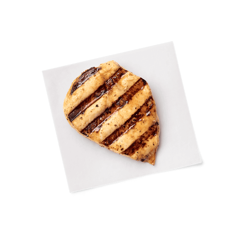 It starts with whole breast meat