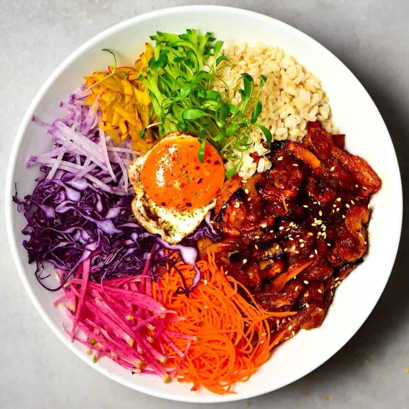 Teriyaki Jackfruit Rice Bowls
