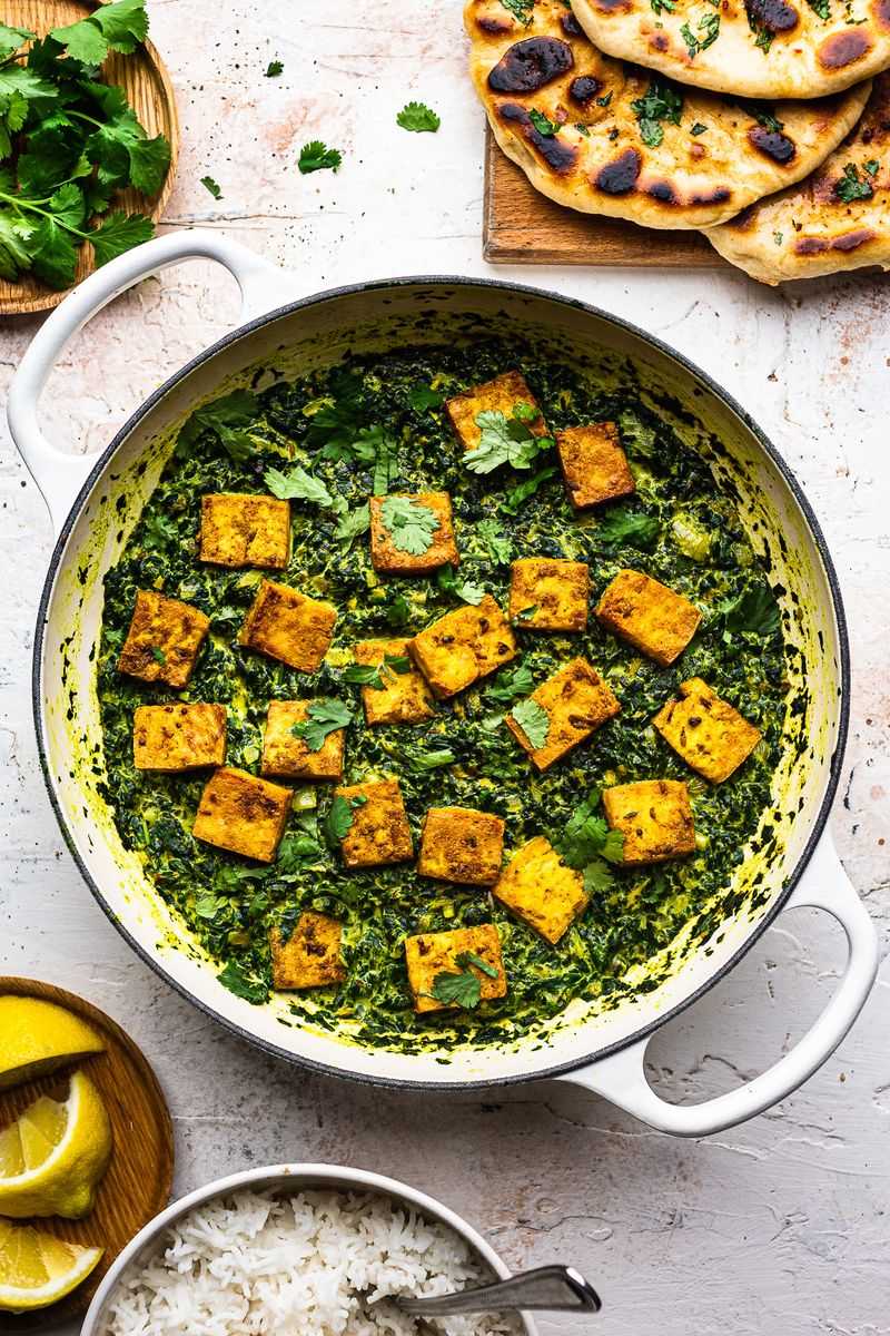 Saag-Style Spinach and Paneer