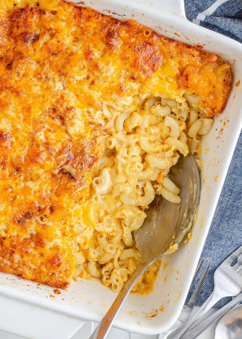 Baked Macaroni And Cheese Casserole