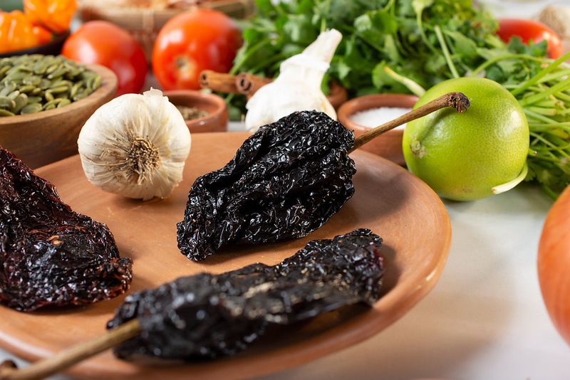 Ancho (dried poblano)