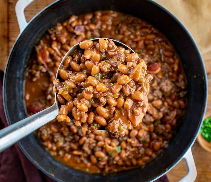 Dutch Oven Cowboy Beans