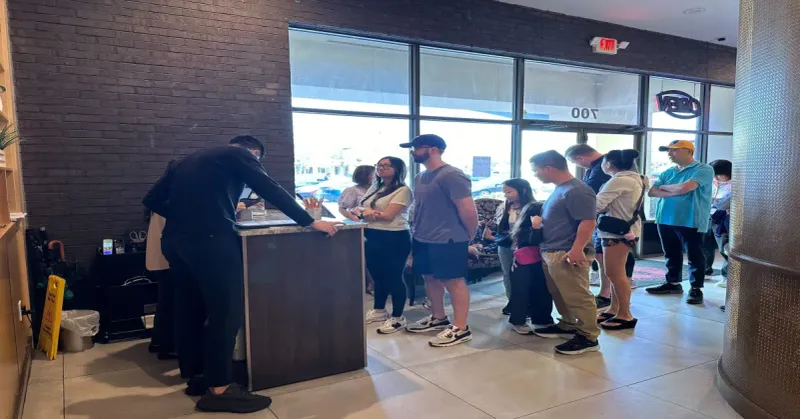 Reasonable wait times communicated