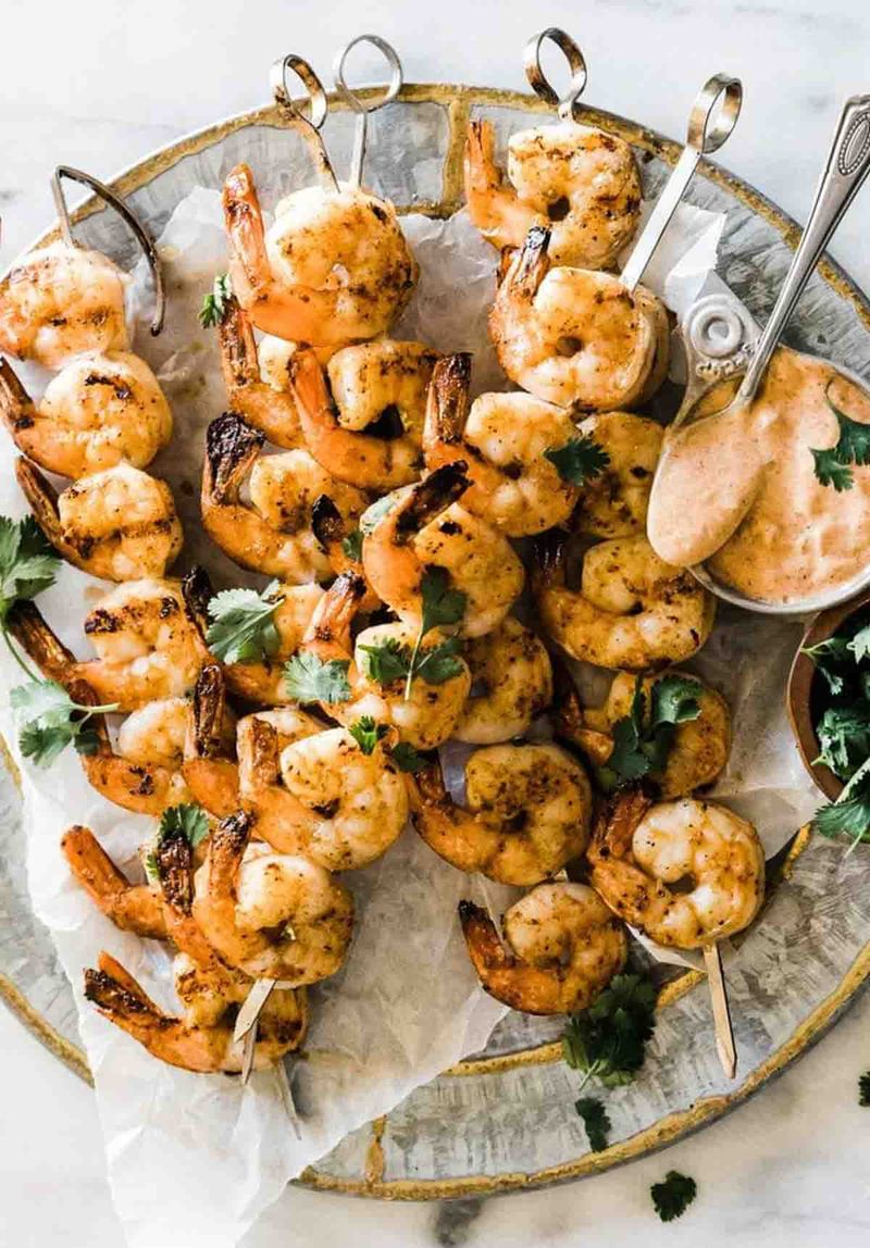 Chipotle Lime Grilled Shrimp