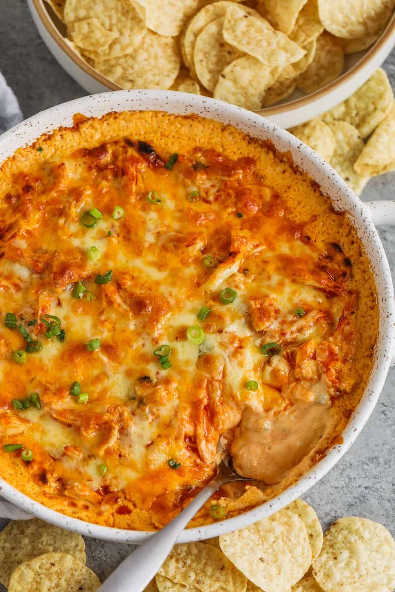 Buffalo Ranch Dip with Chips
