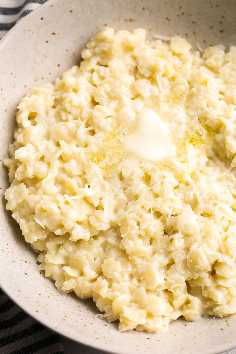 Pastina With Butter And Parmesan