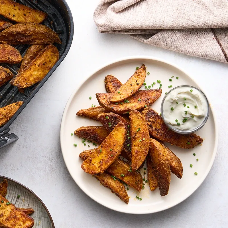 Cajun-Spiced Potato Wedges