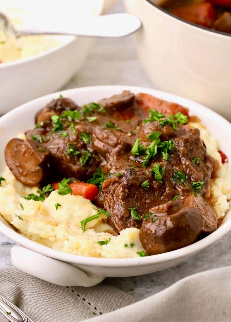 Red Wine Braised Chuck Roast