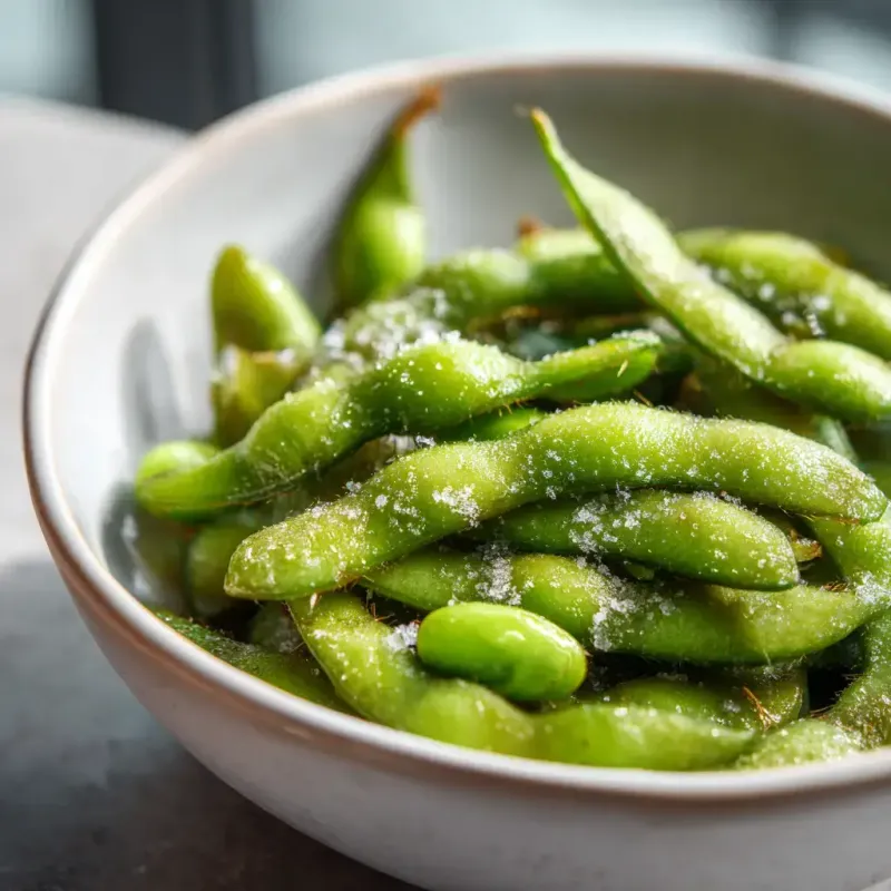 Edamame, Steamed and Salted