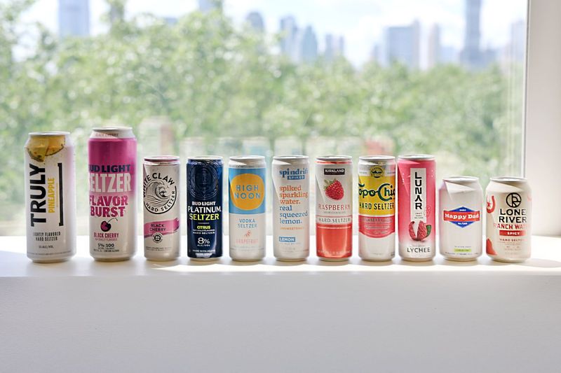 Flavored Alcoholic Seltzers And Sugary Cocktails