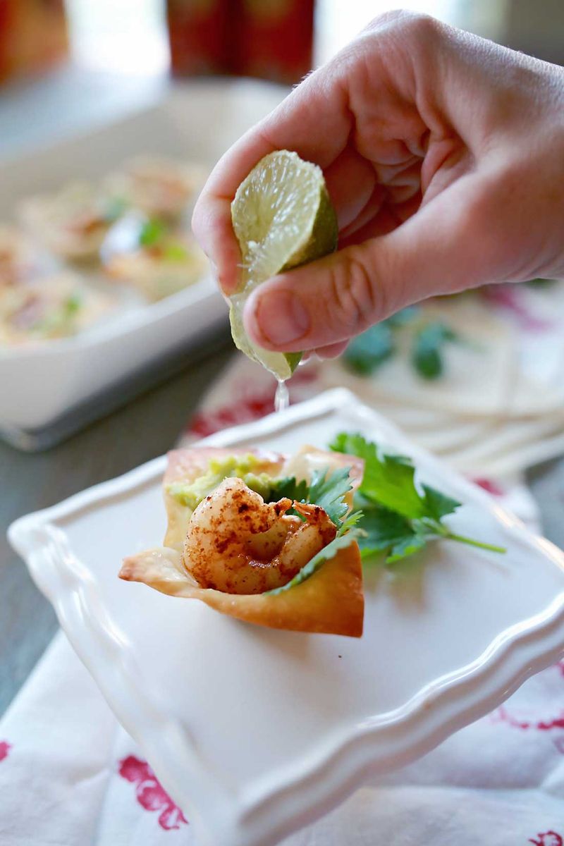 Shrimp And Avocado Bites