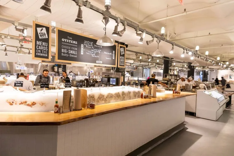 The Lobster Place (Seafood Hall) — Chelsea Market, Manhattan