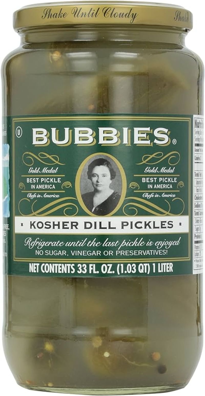 Bubbies Kosher Dill Pickles